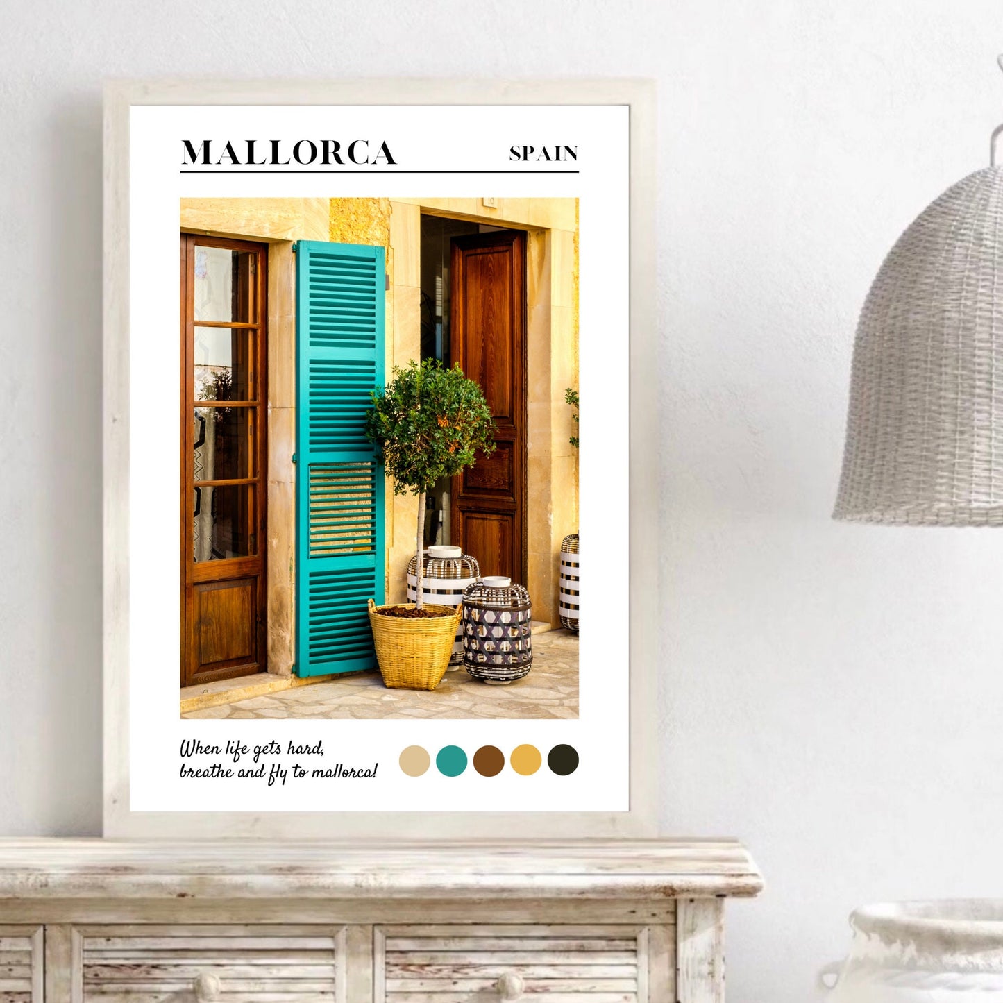 Mallorca Travel Print