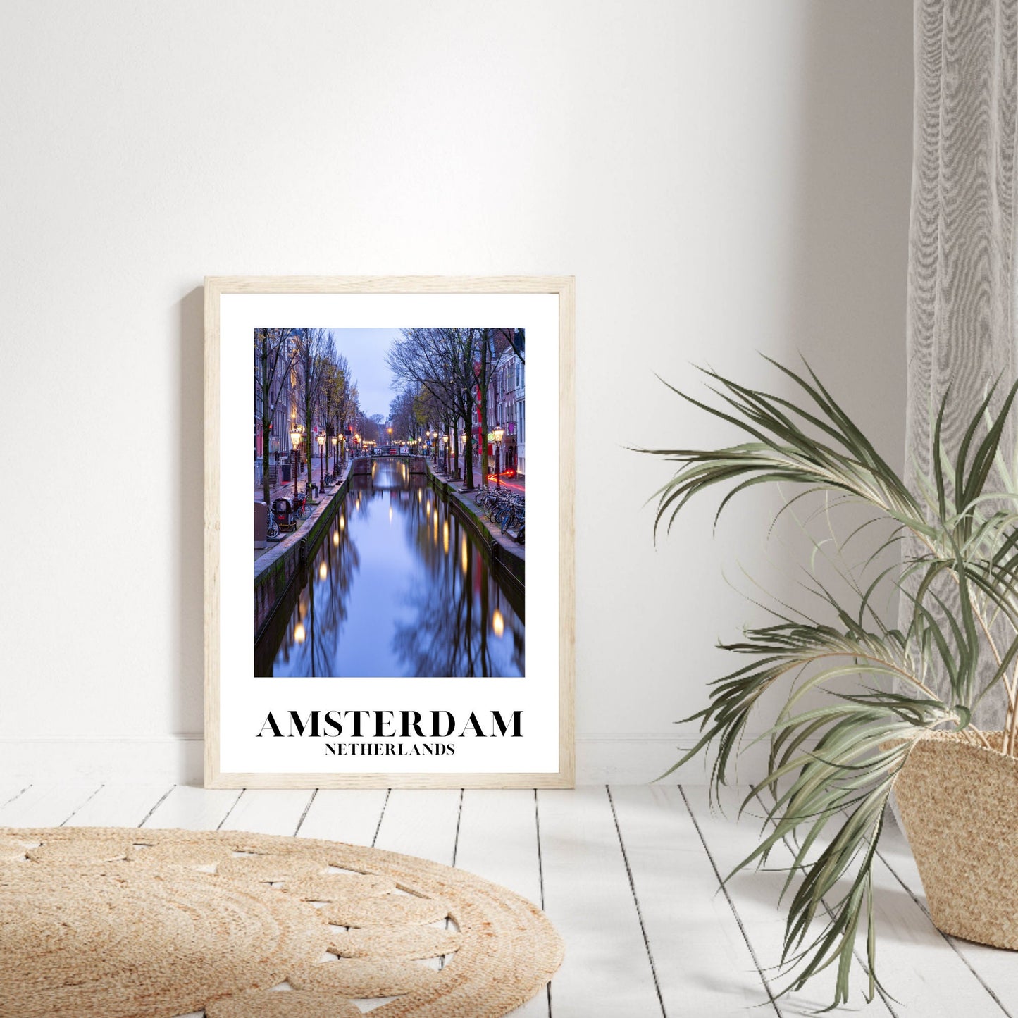 Amsterdam Travel Print