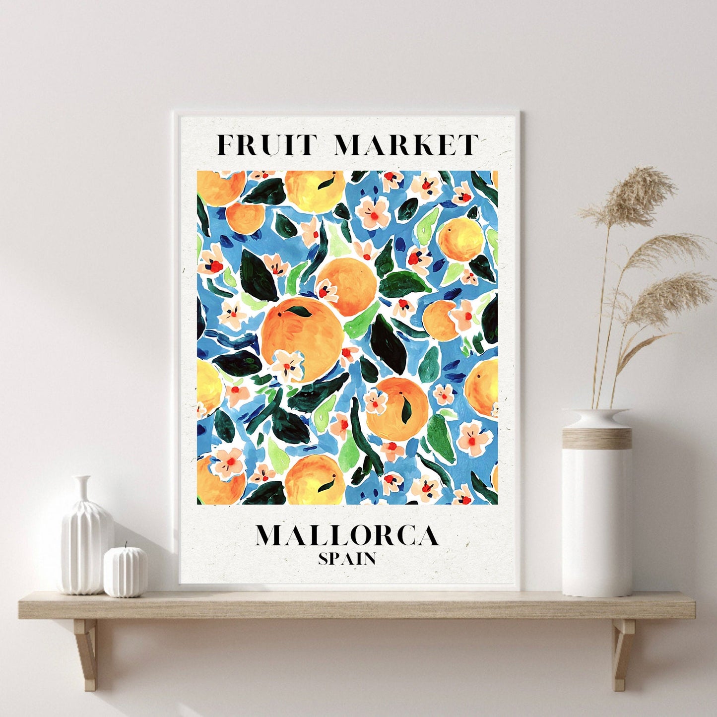 Mallorca Fruit Market Print