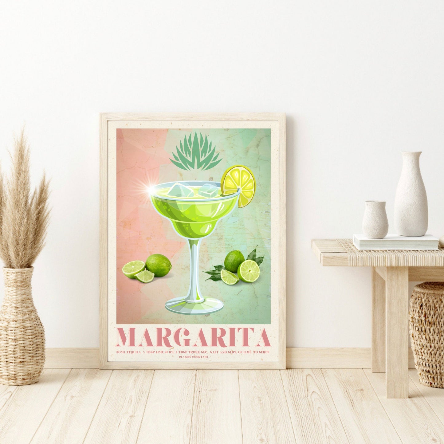 Margarita Cocktail Art Print