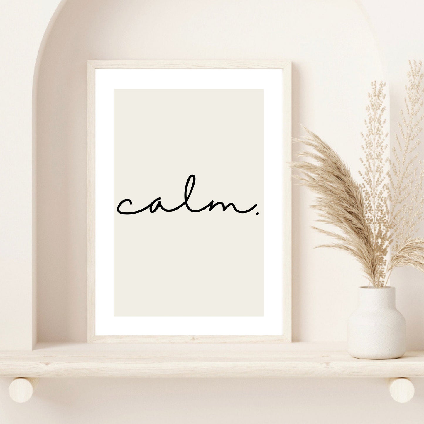 Calm Minimalist Print