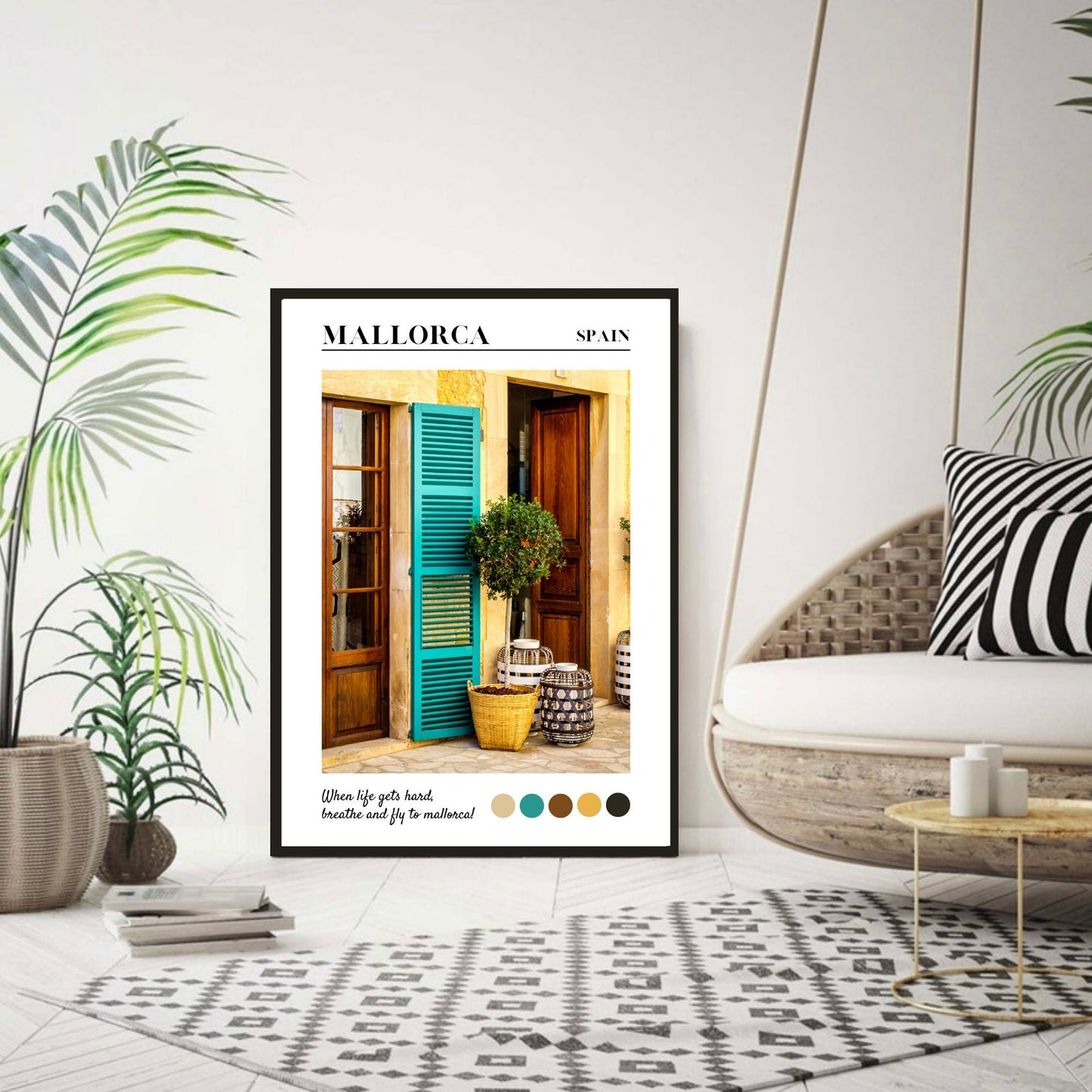 Mallorca Travel Print