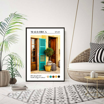 Mallorca Travel Print
