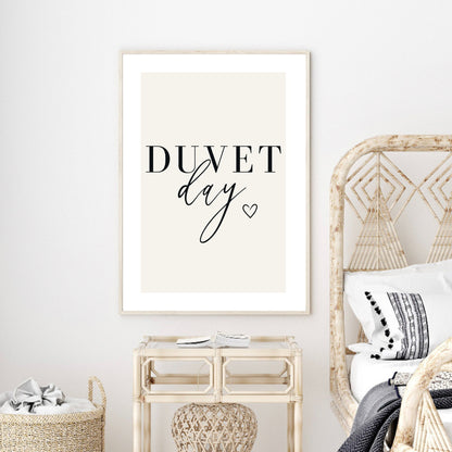 Duvet Day Print