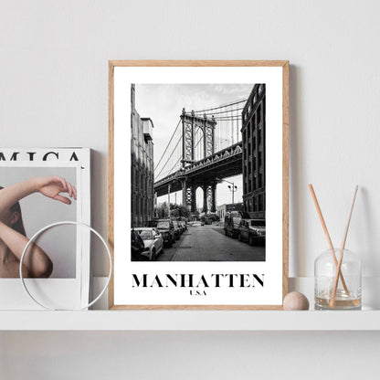 Manhattan Bridge New York Print