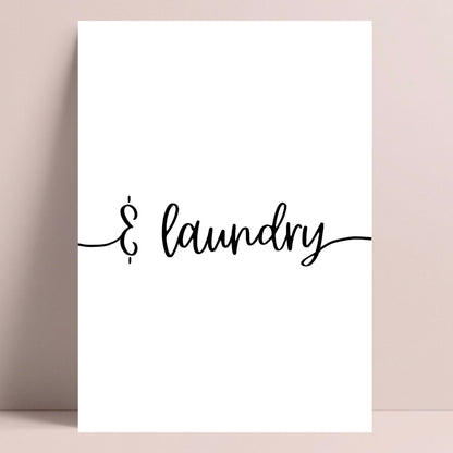 Set of 3 Endless Love & Laundry Prints
