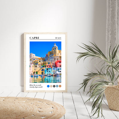 Capri Italy Travel Print