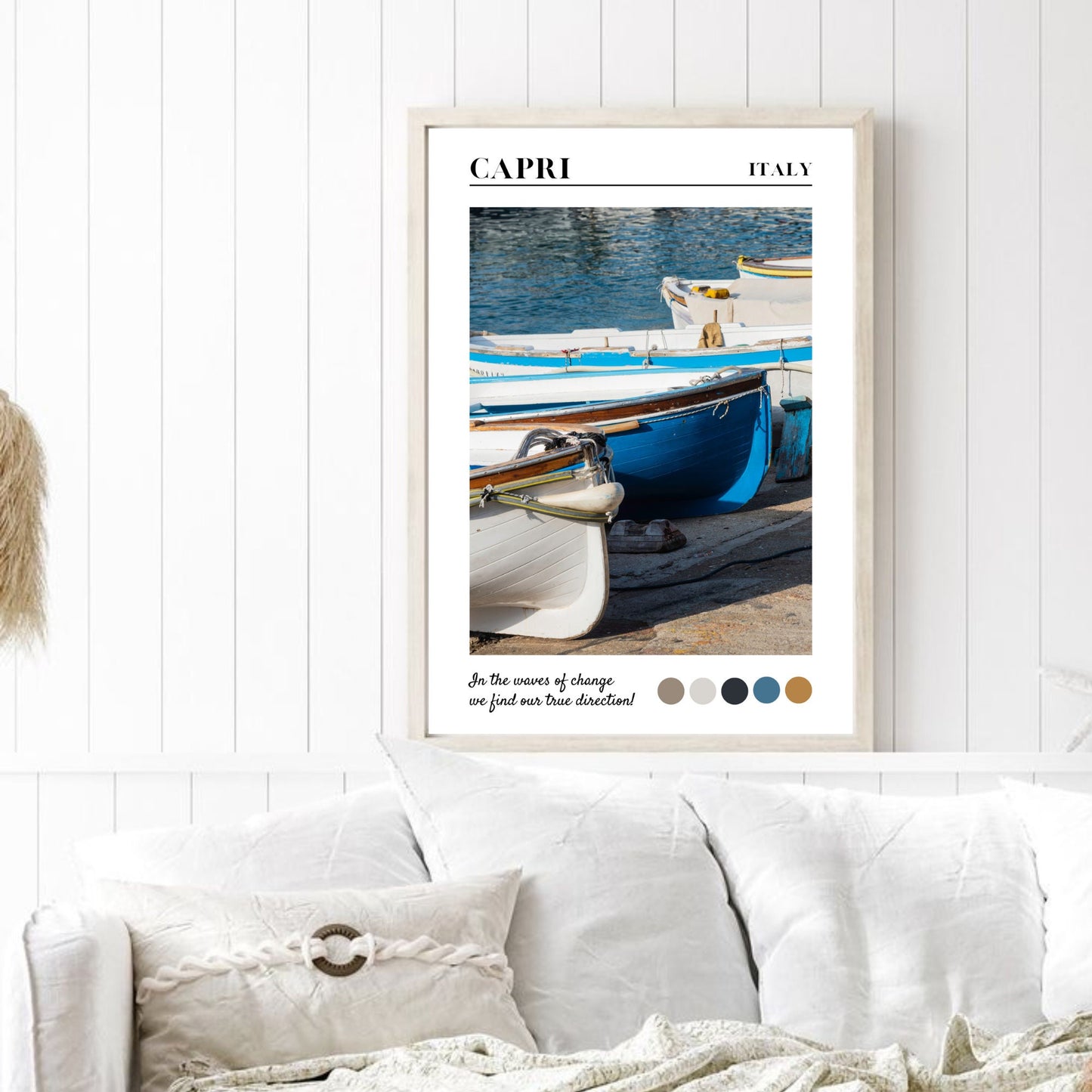 Capri Harbour Print