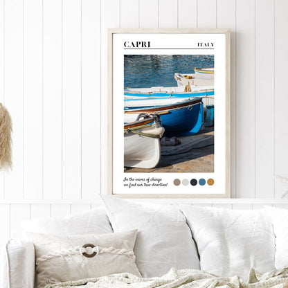 Capri Harbour Print
