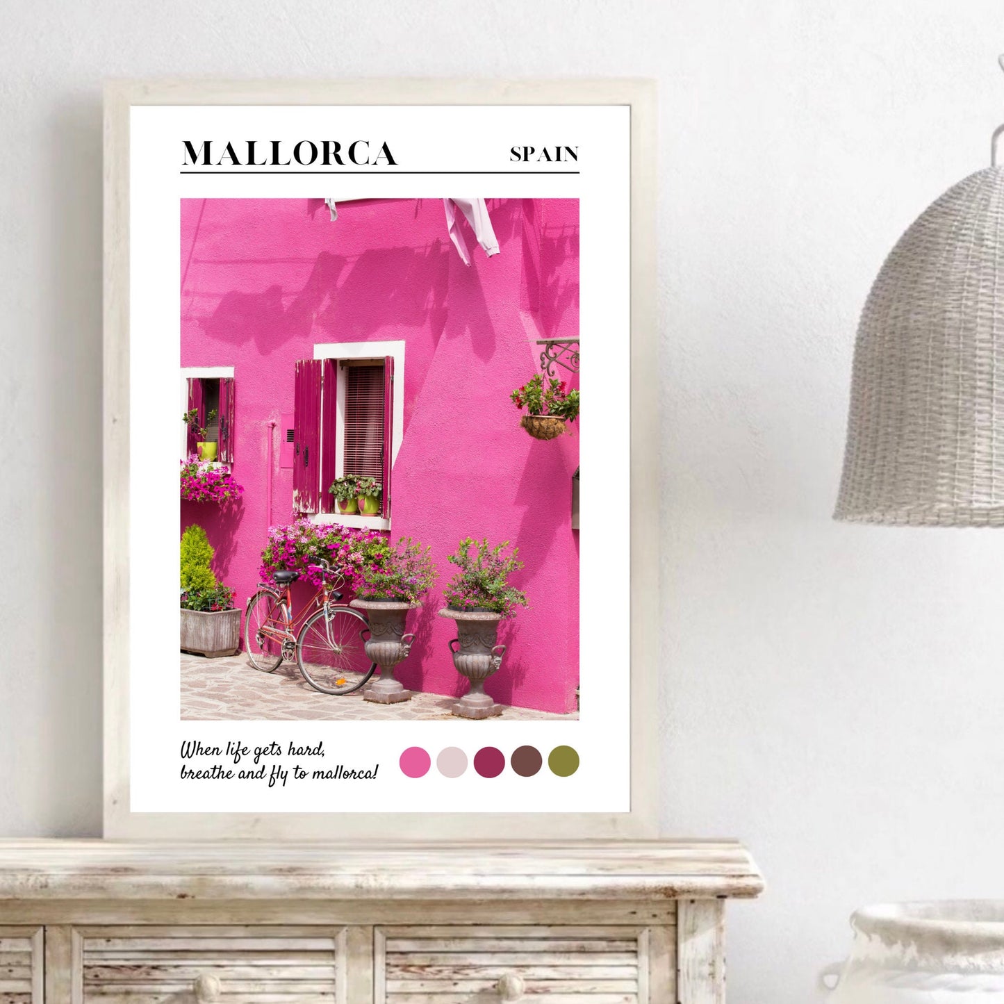 Mallorca Travel Print