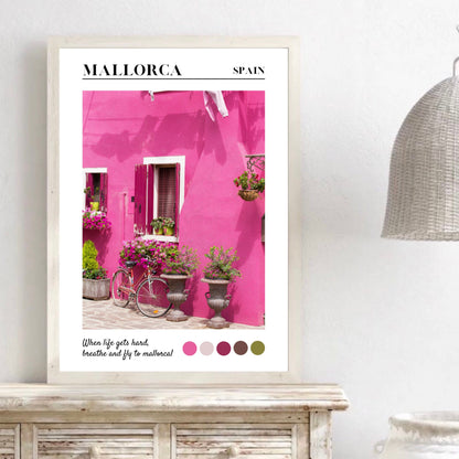 Mallorca Travel Print