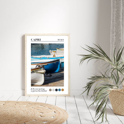 Capri Harbour Print