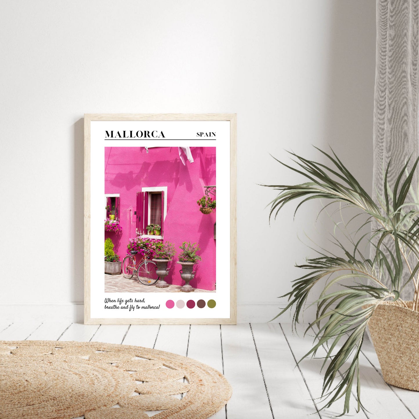 Mallorca Travel Print