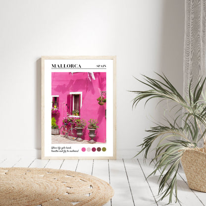 Mallorca Travel Print