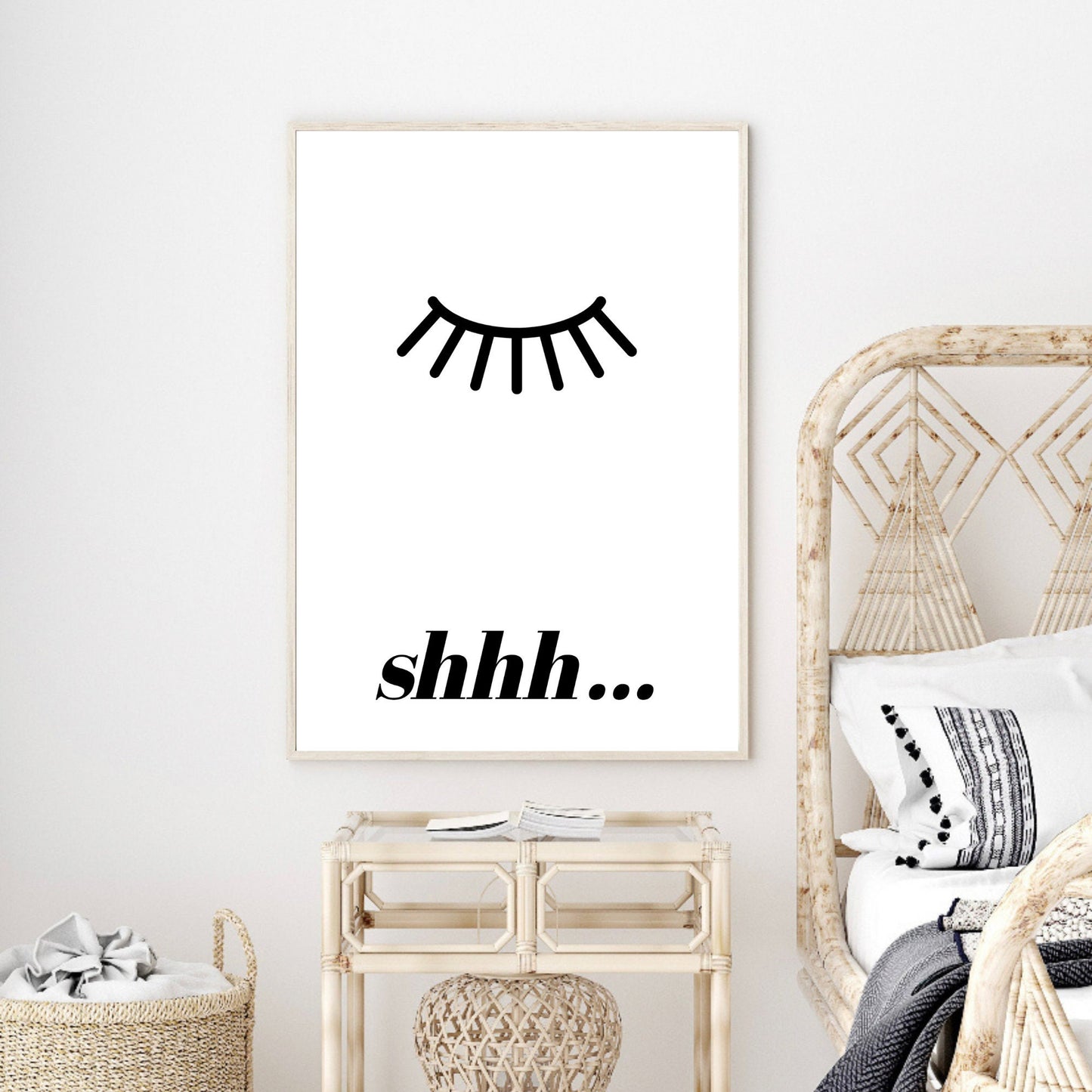 Shhh… Minimalist Wall Art