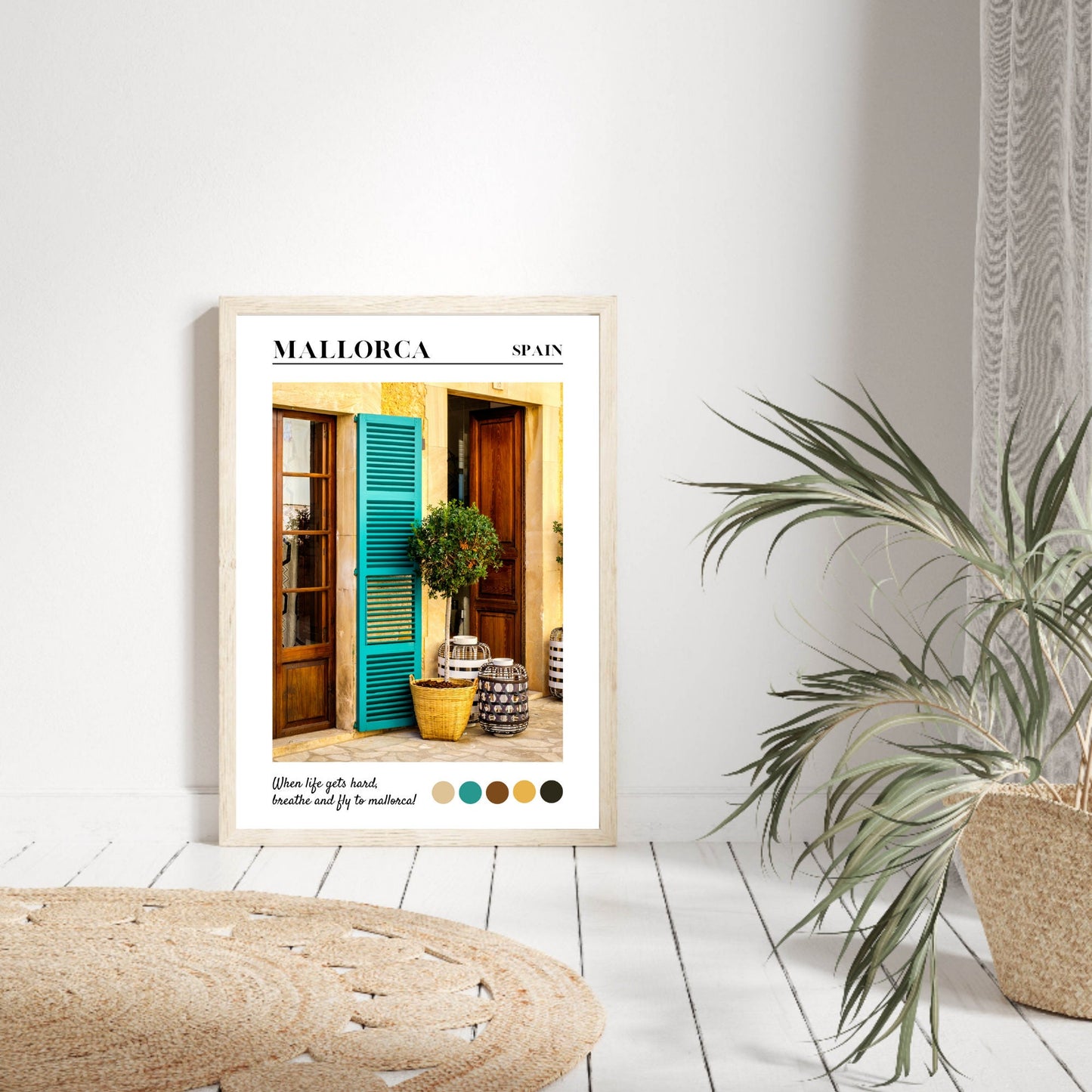 Mallorca Travel Print