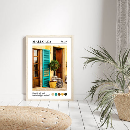 Mallorca Travel Print