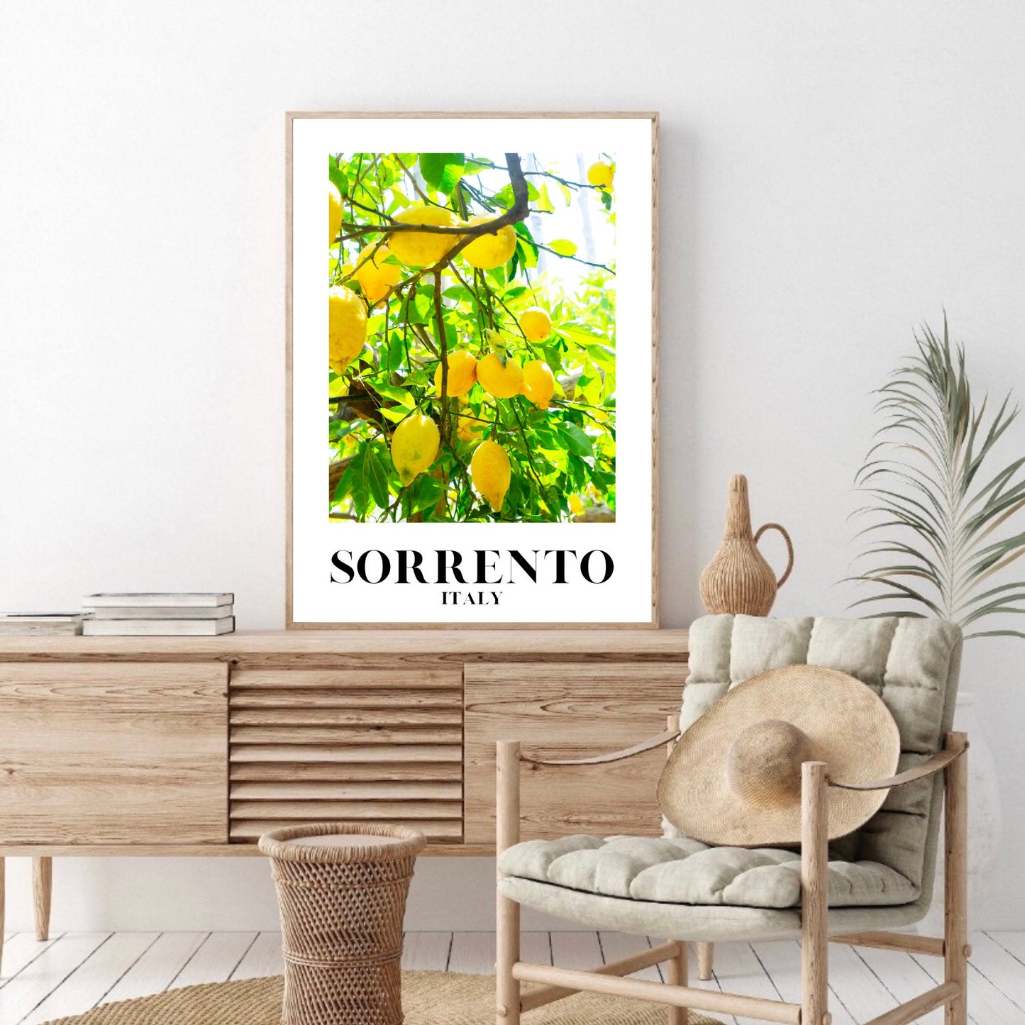 Sorrento Lemon Amalfi Wall Print