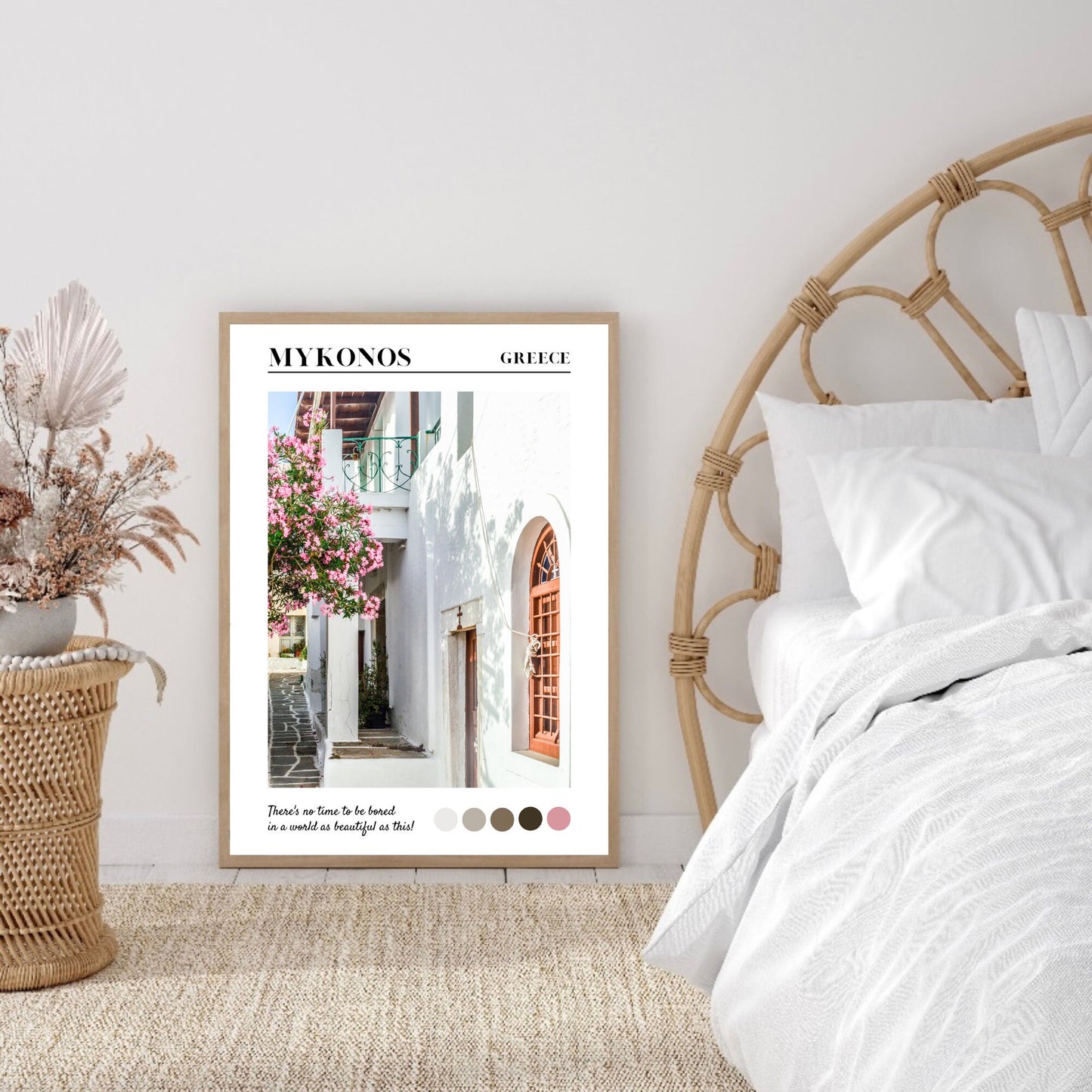 Mykonos, Greece Travel Print