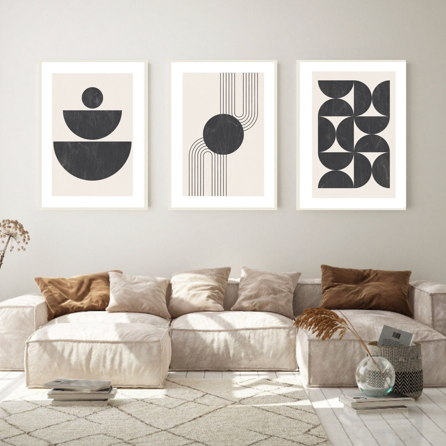 Set Of 3 Abstract Prints