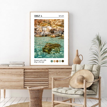 Ibiza Travel Print