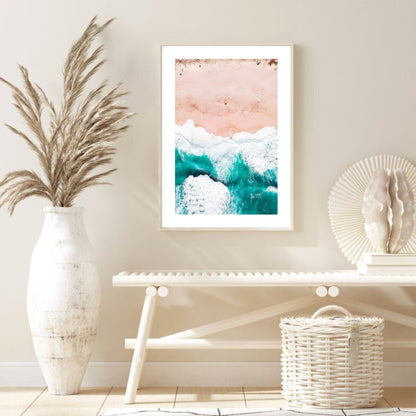 Blush Shoreline Print