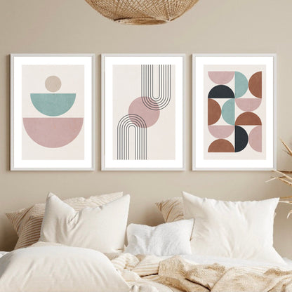 Abstract Art Set Of 3 Prints
