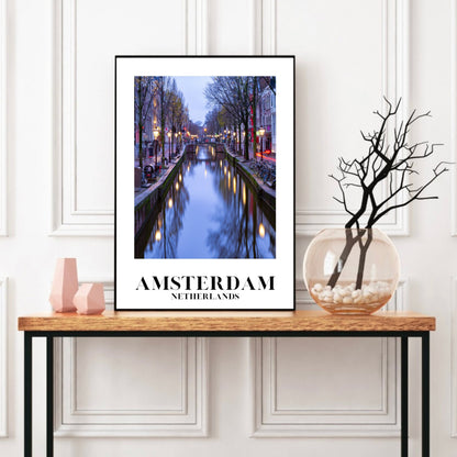 Amsterdam Travel Print