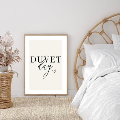 Duvet Day Print