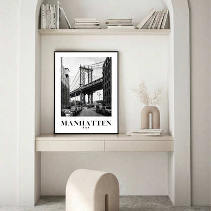 Manhattan Bridge New York Print