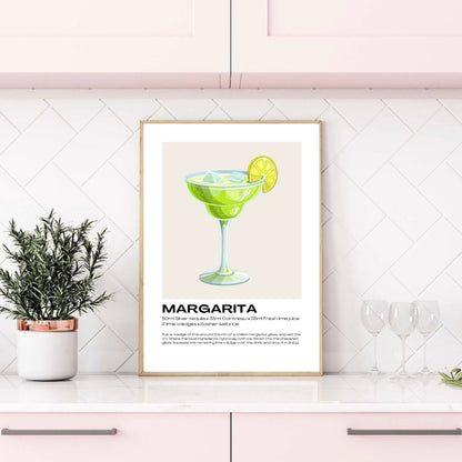 Margarita Cocktail Print
