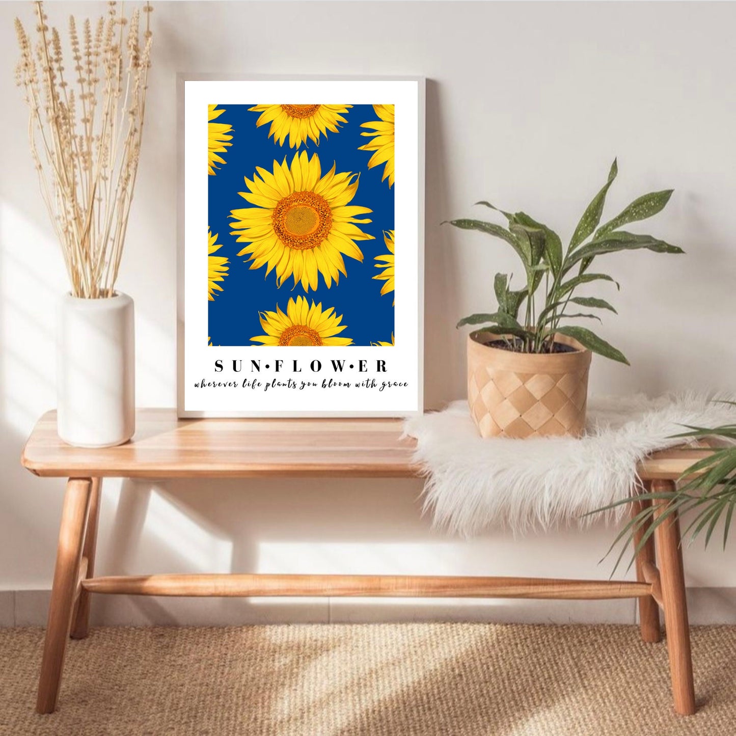 Sunflower Bloom Print