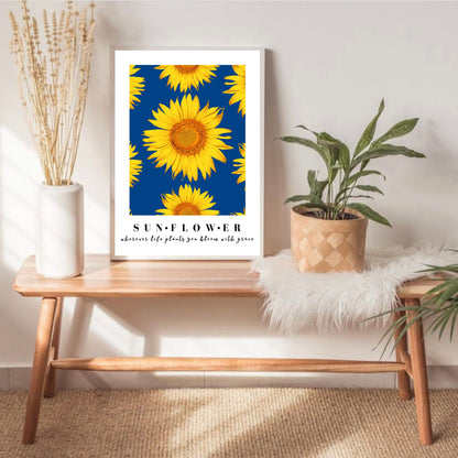 Sunflower Bloom Print