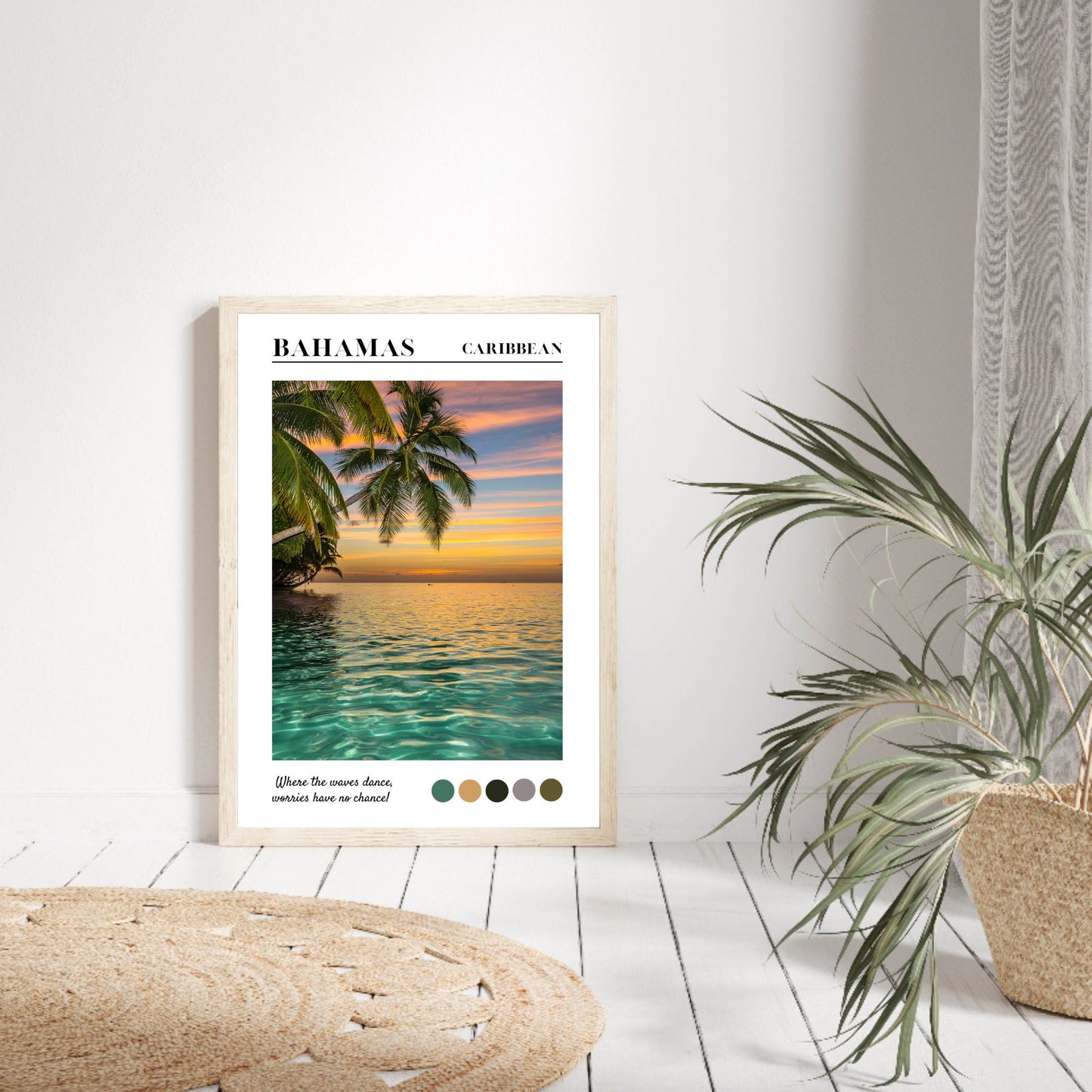 Bahamas Sunset Print