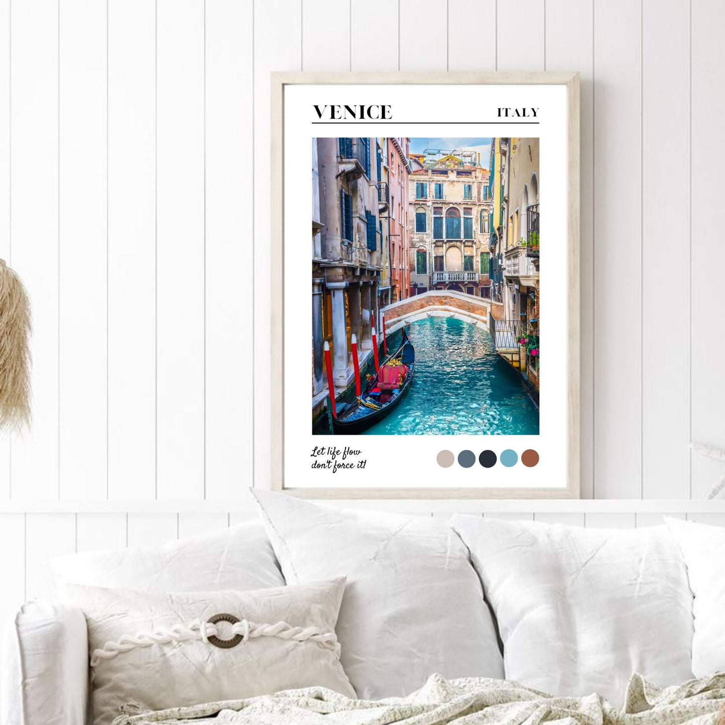 Venice Canal Travel Print