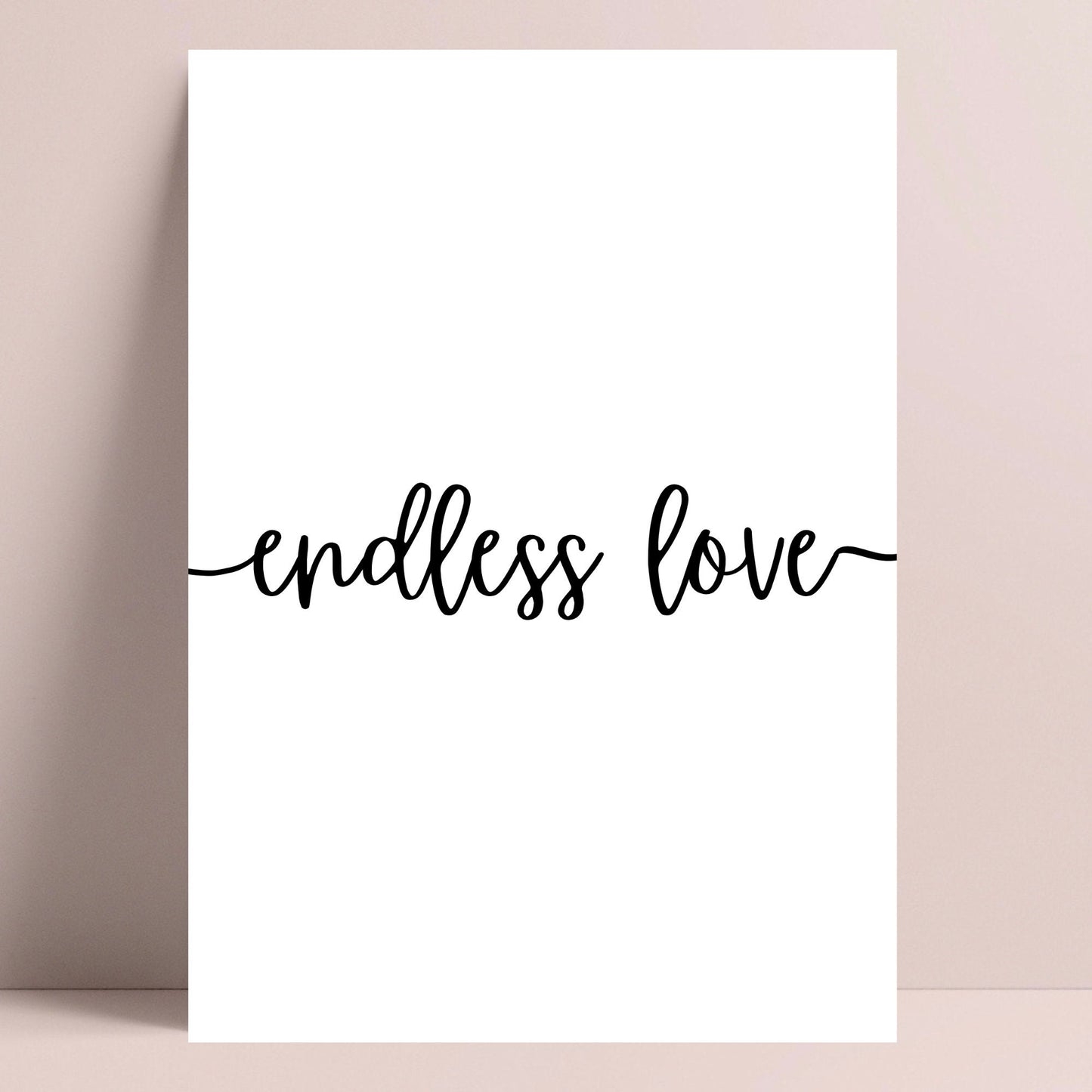 Set of 3 Endless Love & Laundry Prints