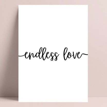 Set of 3 Endless Love & Laundry Prints