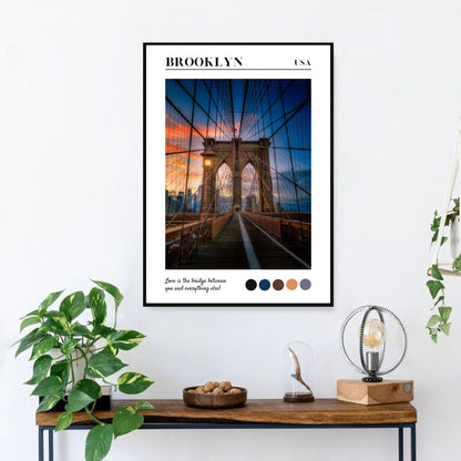Brooklyn Bridge New York Print