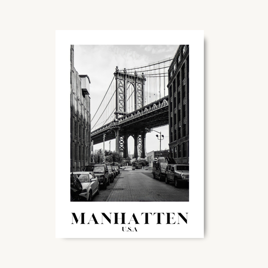 Manhattan Bridge New York Print