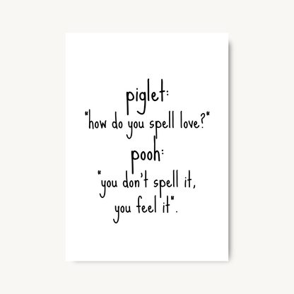 How Do You Spell Love Print