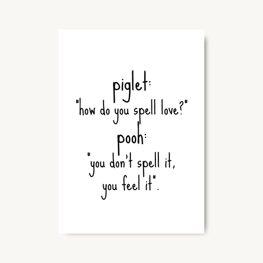 How Do You Spell Love Print