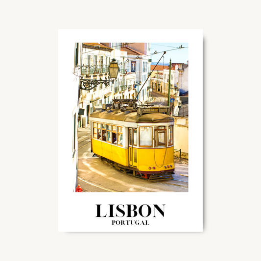 Lisbon Tram Print