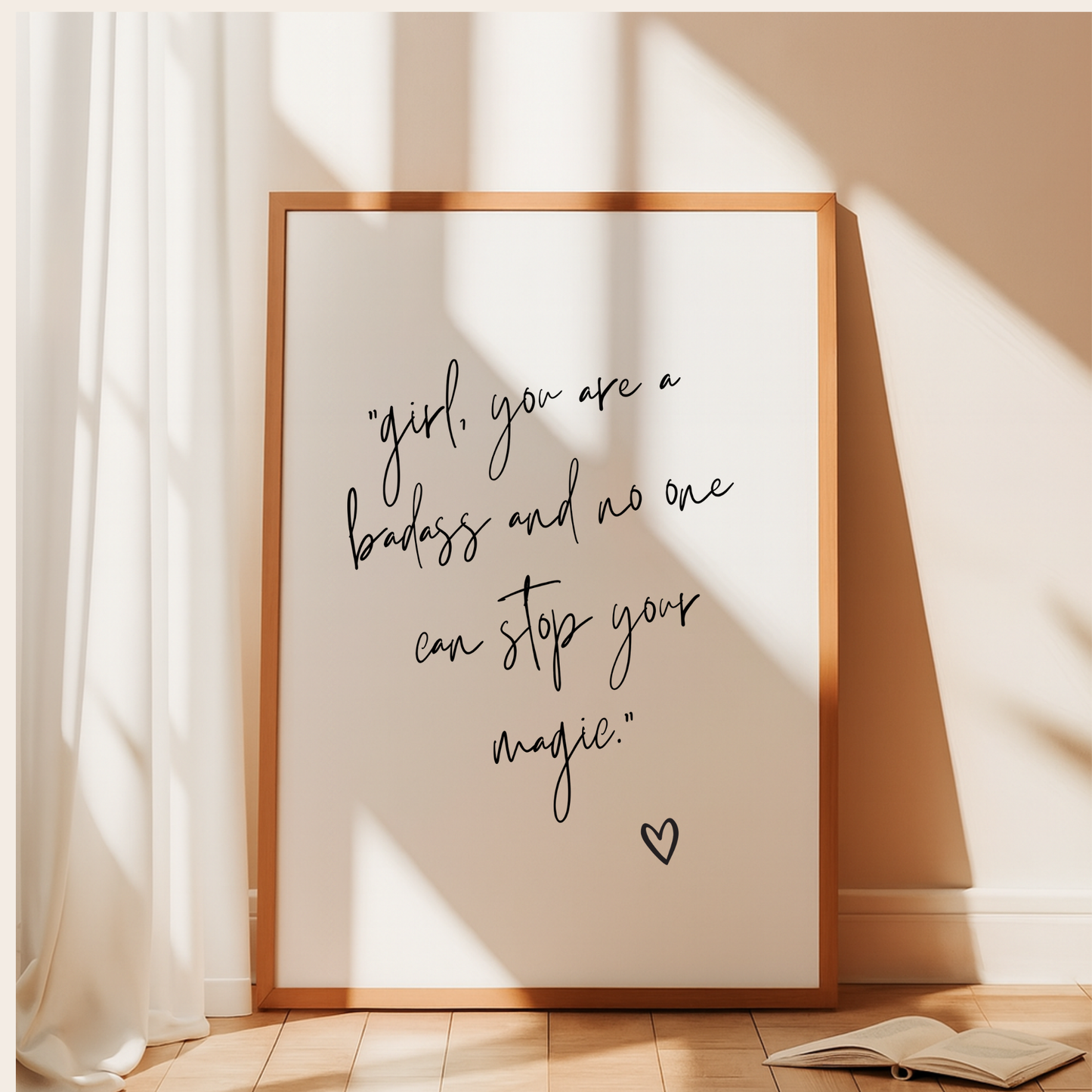 Girl, You Are A Badass Print