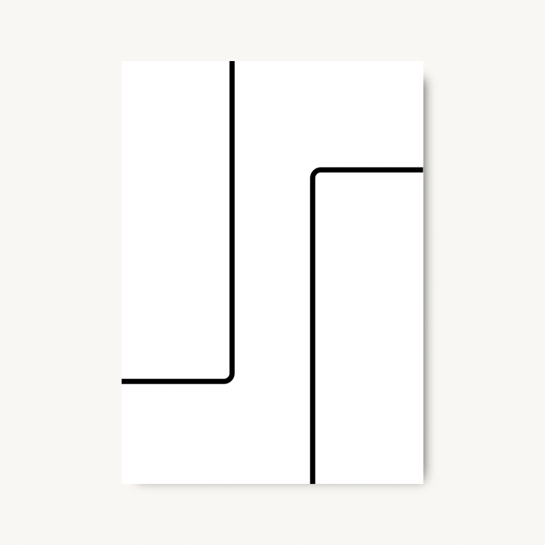 Modern Line Art No. 2