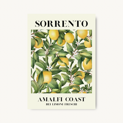 Sorrento Lemons, Amalfi Coast Print