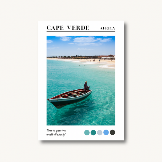 Cape Verde Coastal Escape Print
