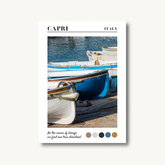 Capri Harbour Print