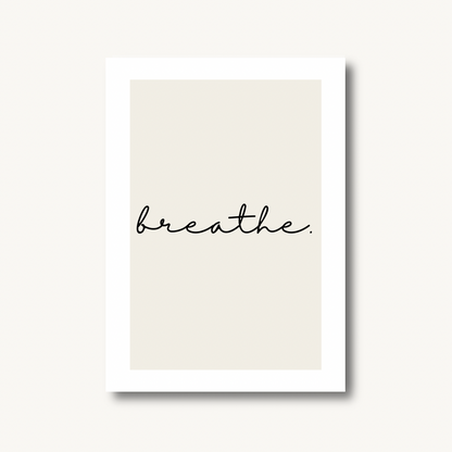 Breathe Print