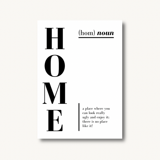 Home Definition Print