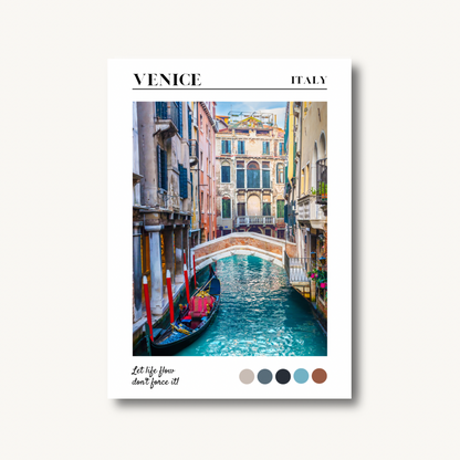 Venice Canal Travel Print